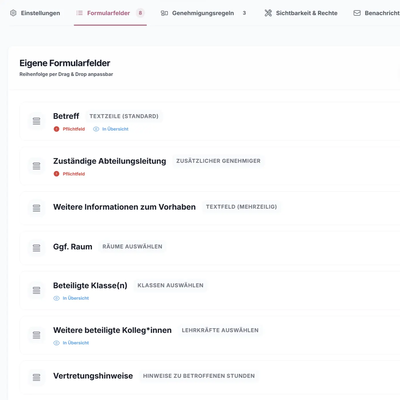 Bau dir deine eigenen Formulare